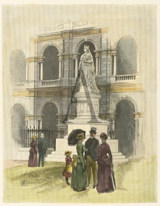 The Queen’s Statue, Brisbane. Queensland