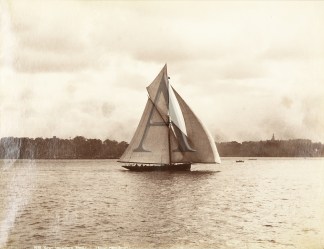 Yacht ‘Volunteer’ Sydney. Australian photographs Yacht ‘Volunteer’ Sydney. Australian photographs