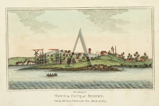 Town & Cove of Sydney. New South Wales