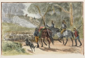 ‘Drovers’ (Untitled) Australiana (General)