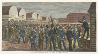 A Political Meeting in the Old Eastern M… Melbourne A Political Meeting in the Old Eastern M… Melbourne
