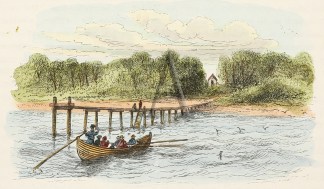 First Landing Pier at Sandridge. Melbourne