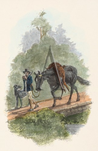 Returning from a Kangaroo Hunt. Australiana (General)