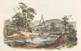 The Lerderberg River at Bacchus Marsh.