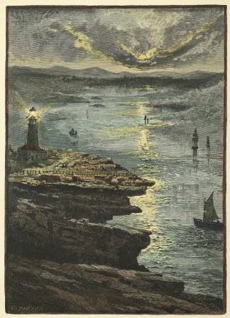 Sydney, from the South Head. Sydney