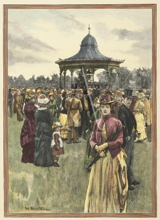 The Band-stand and Rotunda, Festival. Adelaide