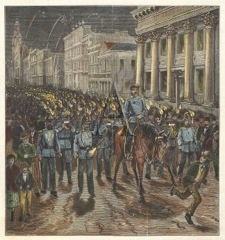 Demonstration by New South Wales and Vic… Fires, fire-fighting, firemen, equipment etc Demonstration by New South Wales and Vic… Fires, fire-fighting, firemen, equipment etc