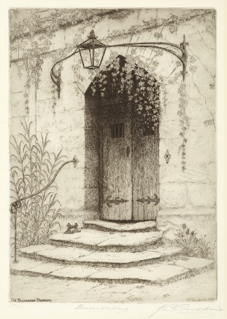 Memories. Old Tasmanian Doorway Australian Printmakers