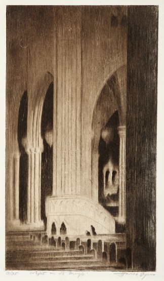 Night in St. Mary’s. Australian Printmakers