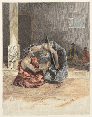 A Maori Salutation Maori