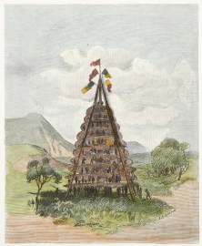 Stage for a Maori Festival