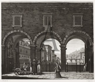 Veduta del PonteVecchio Italy