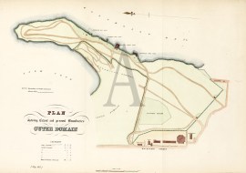 Plan shewing Extent and present Boundaries of the Outer Domain.