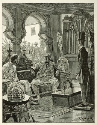 A Visit to an Indian Nawab. India