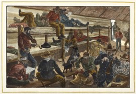 Life up Country-Sunday in the Men’s Hut at t… General - Australiana