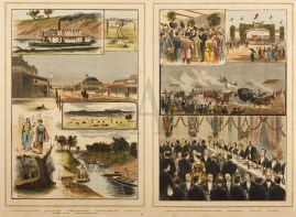 Opening of the Railway to Bourke. NSW - Country