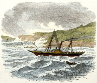 The Eagle, Steamer, Taking off the Troop… Sydney