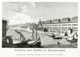 Veduta del Porto di Ripagrande Italy Veduta del Porto di Ripagrande