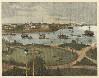 Un Coin De La Riviere De Shanghai, Vue D… China