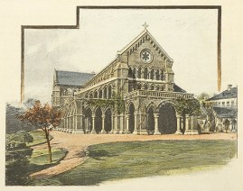 Cathedrale anglaise a Shanghai. China