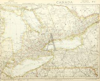Statistical & General Map of Canada… Canada