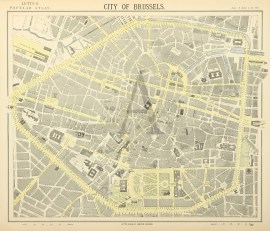 City of Brussels. TOWN PLANS City of Brussels.