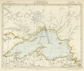 Statistical & General Map of Canada.