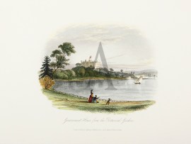 Government House, from the Botanical Gardens.