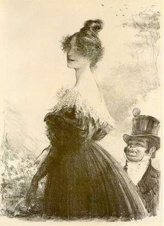 Mimi Pinson, who has become a great lady… Maitres de l'Affiche