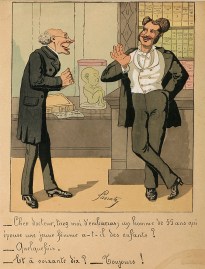 Cher docteur, tirez moi d'embarras; un homme de 55 ans qui epouse une jeune femme a-t-il des enfants. -Quelquejois. - Et a soixant dix-Toujours.