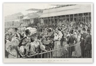 Royal Ascot: the enclosure before the ra… Equestrian