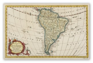 An Accurate Map of South America, Drawn … South America