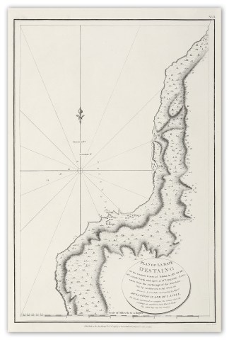 Plan of La Baie de d’Estaing on th… Russia