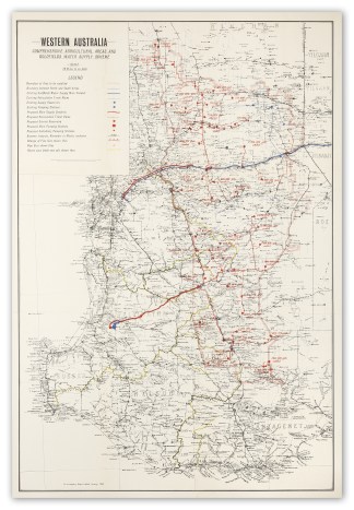 Map of Western Australia Comprehensive A… Western Australia