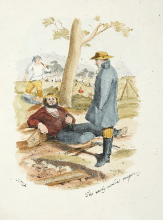 The Newly Arrived Inquiring. Australiana (General)