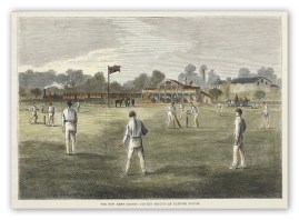 The New Kent County Cricket Ground at Catford Bridge.