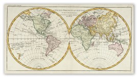 L'Ancien Monde et le Nouveau en Deux Hemisphere.