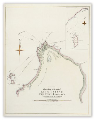 Chart of the North end of King Island Ba… Tasmania