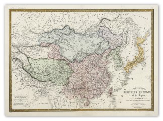 Carte Generale de L’Empire Chinois… China