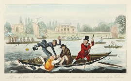 Life on the Waters, Symptoms of "Heavy Whet:" or a Drap too much for the "uncommonly big Gentlemen.