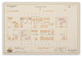 [Flinders St./Wakefield St.] South Adelaide Sheet … South Australia - Smith Survey of the City of Adelaide 1882