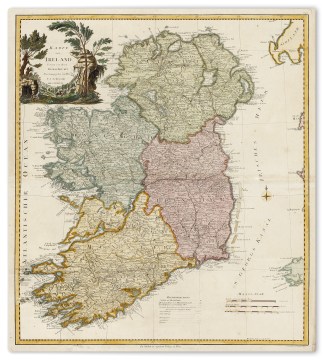 Karte von Ireland / Verfasst von Herrn T… Ireland