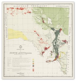 Geological Map of South Australia.