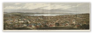 Hobart Town, the Capital of Tasmania. Tasmania