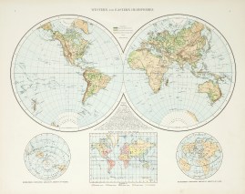 Western and Eastern Hemispheres WORLD