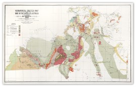 Geological Sketch Map of Part of the North of Australia to Accompany report on oil prospects in this area 1924.