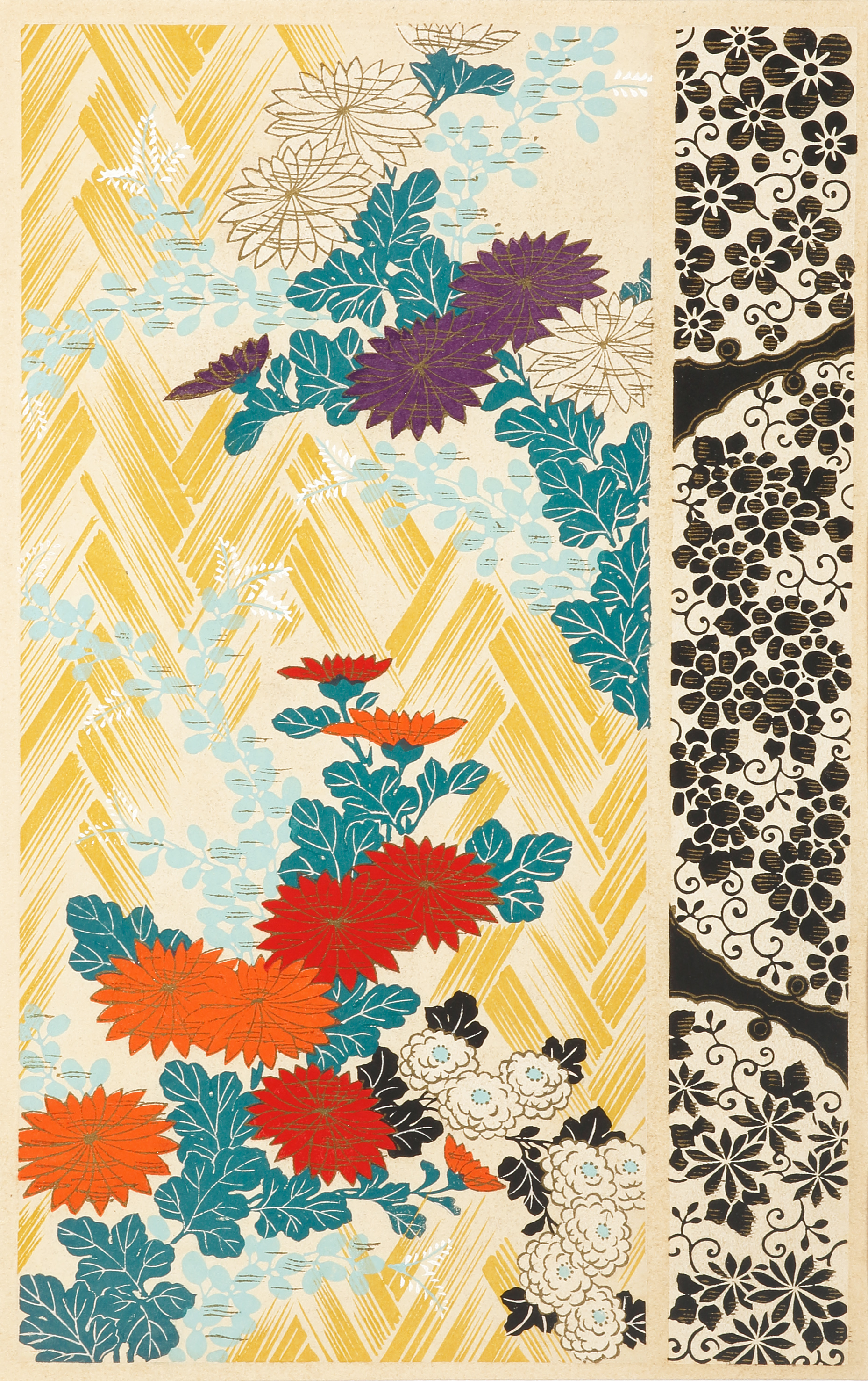 Kimono design - Vintage Print from 1979