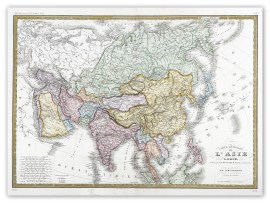 Carte Generale de L’Asie MAPS & GLOBES Carte Generale de L'Asie