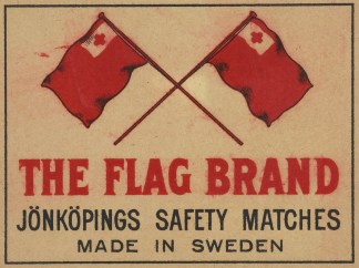 The Flag Brand MATCHBOX LABELS