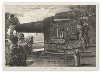 Inside a Turret of the Cerberus: Load!&#… SHIPS & YACHTS